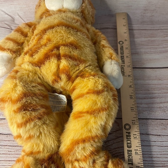 Build A Bear Workshop Tabby Fat Cat 16" Orange Plush Kitty Stuffed Animal Meows - Picture 4 of 8